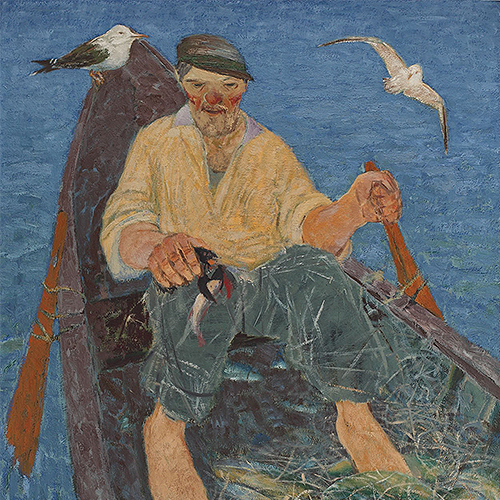 Andrei Romocean, Painting